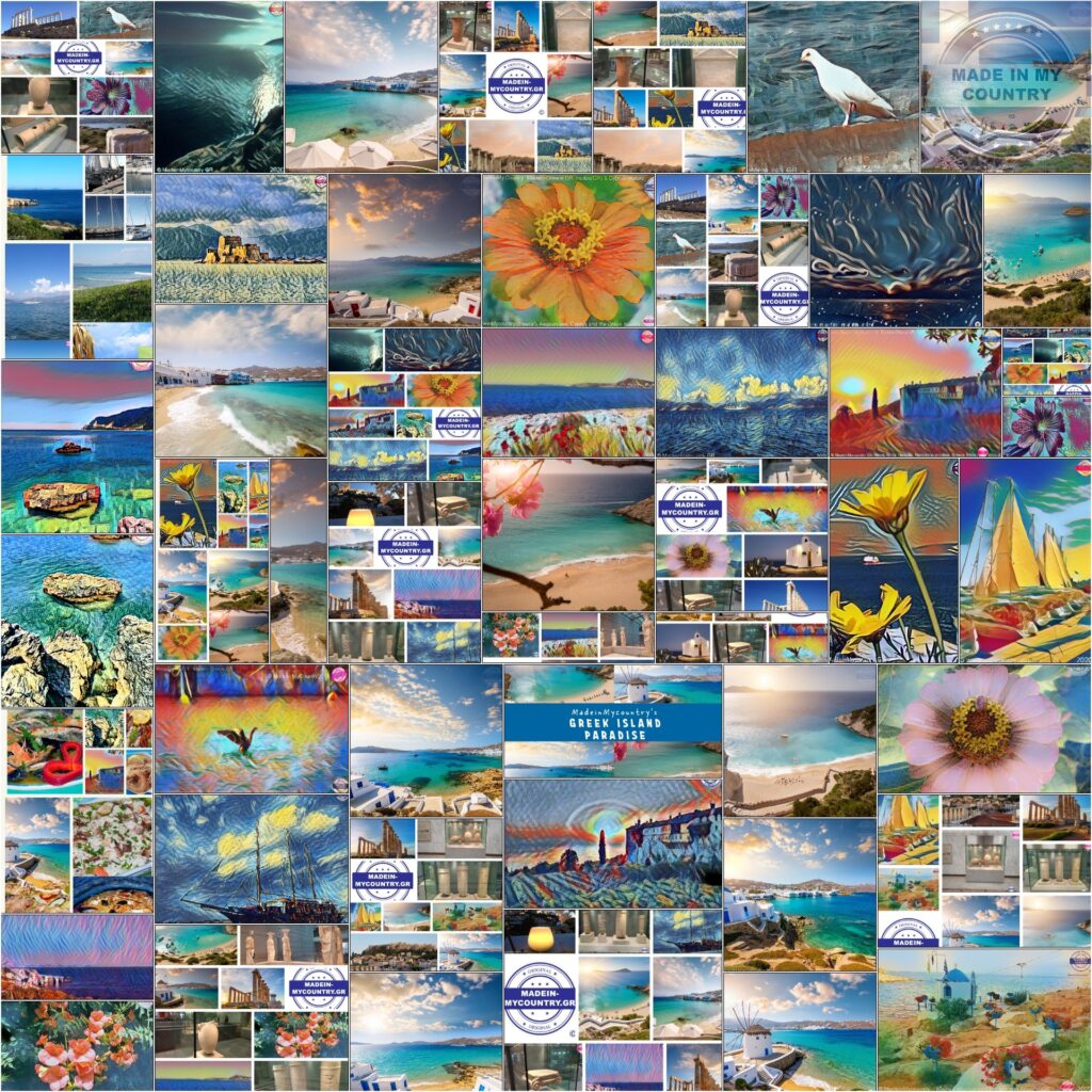 The Aegean sea of Greece (Hellas), Cyprus and the Greek islands!!  MadeinMycountry is a global platform that celebrates and supports local history, culture, art, and nature conservation efforts. 